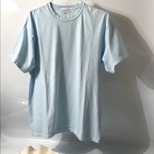 Funk Mens T-Shirt Light Blue Size L
